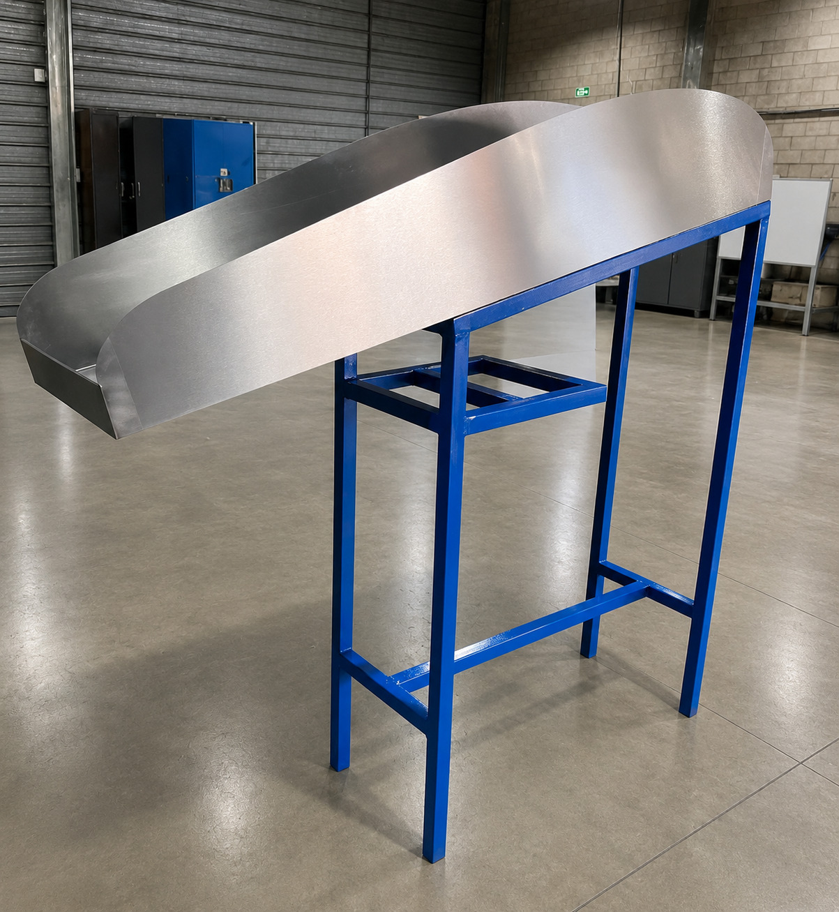fabricación de tolva para material
